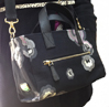 miumiuの手持ちバッグをタテ・ヨコを希望通りのサイズにして、ショルダーベルトを取り付けるリメイク